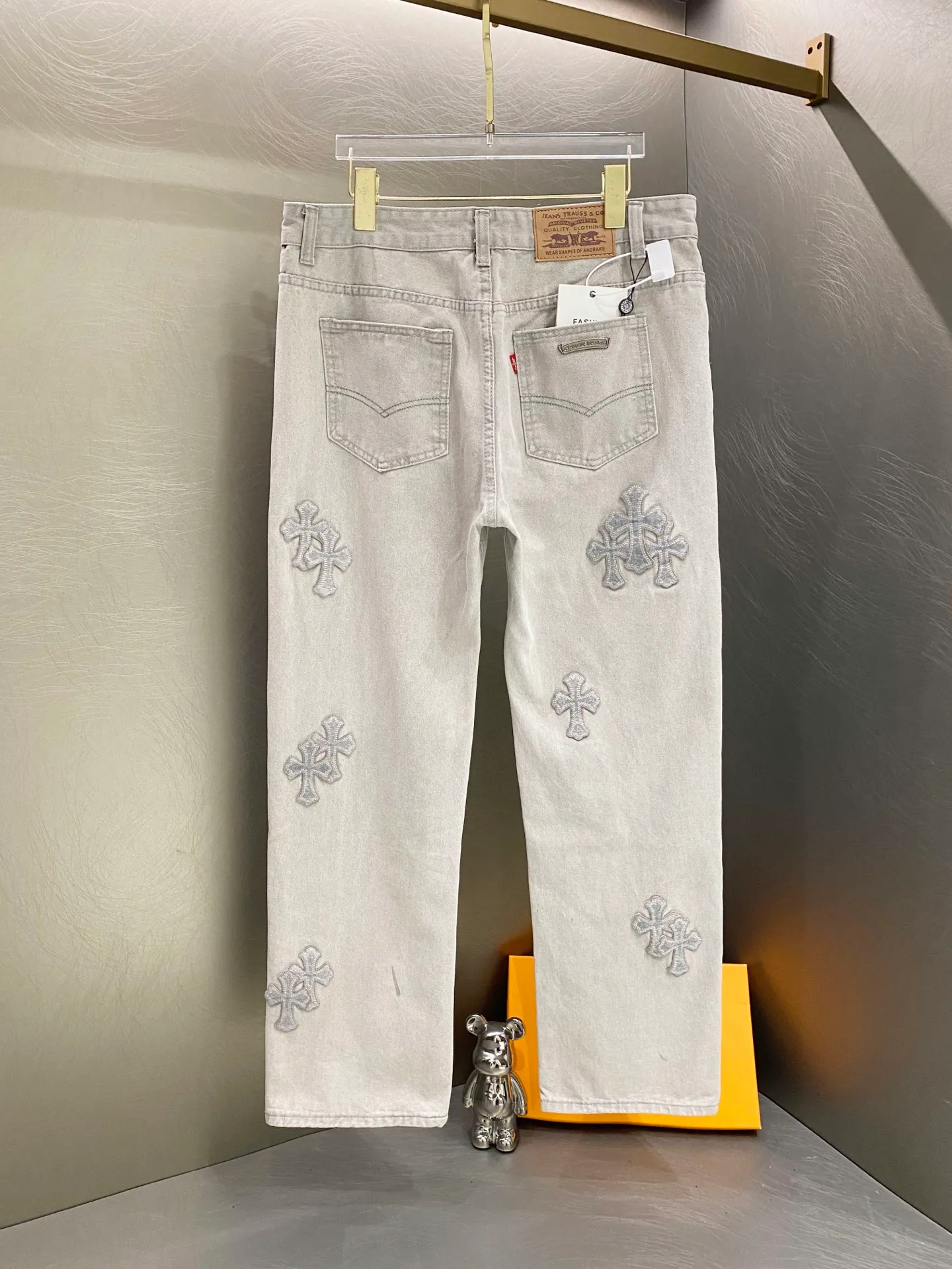 CROOKS & BONE'S Chrome Hearts ， Premium ， Retro 、 ， ， ， 。 Light Gray ， Light Gray ， 。 ， ， 。Classic ， ， ， ， ， 。 Size：M～XXXL